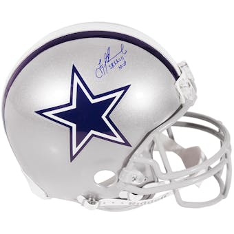 Troy Aikman Autographed Dallas Cowboys Full Size On Field Helmet w/"SB MVP" (Aikman Holo)
