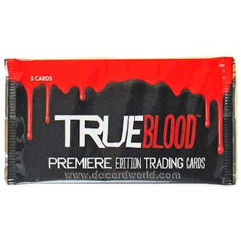True Blood Premiere Edition Trading Cards Pack (Rittenhouse 2012)