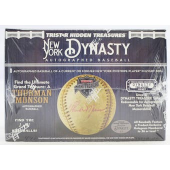 2020 TriStar New York Dynasty Baseball Hobby Box