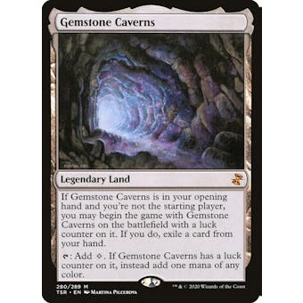 Magic the Gathering Time Spiral: Remastered Gemstone Caverns NEAR MINT (NM)