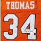 Thurman Thomas Autographed Oklahoma State Football Jersey (PSA COA)