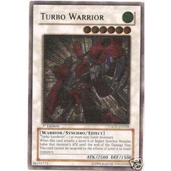 Yu-Gi-Oh Crossroads of Chaos Single Turbo Warrior Ultimate Rare