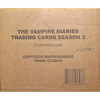 The Vampire Diaries Season 2 Trading Cards 12-Box Case (Cryptozoic 2013)