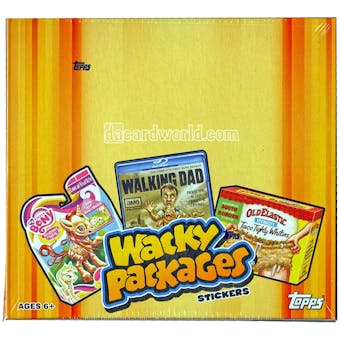 Wacky Packages Series 11 Trading Cards Stickers Retail 16-Pack Box (Topps 2013)