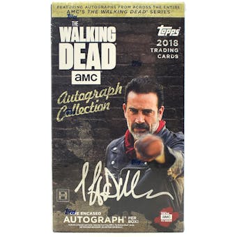 The Walking Dead Autograph Collection Hobby Box (Topps 2018)