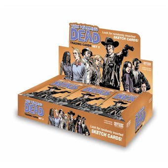 The Walking Dead Comic Book Set 2 Trading Cards 12-Box Case (Cryptozoic 2013)