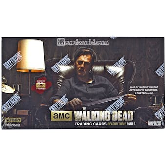The Walking Dead Season 3 Part 2 Trading Cards Box (Cryptozoic 2014)