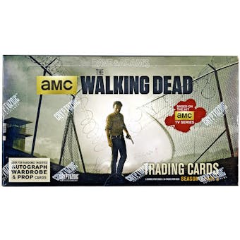 The Walking Dead Season 4 Part 2 Trading Cards Box (Cryptozoic 2016) (Lot of 3)