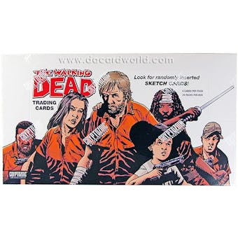 The Walking Dead Comic Book Set 1 Trading Cards Box (Cryptozoic 2012)