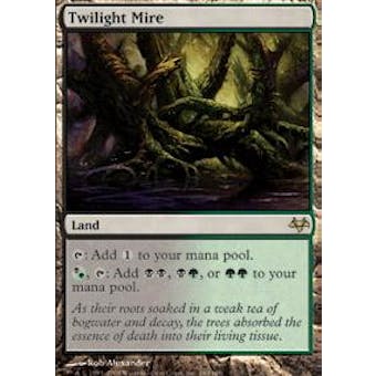 Magic the Gathering Eventide Single Twilight Mire FOIL - MODERATE PLAY (MP) Sick Deal Pricing