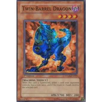 Yu-Gi-Oh Duelist Genesis Single Twin Barrel Dragon Super Rare