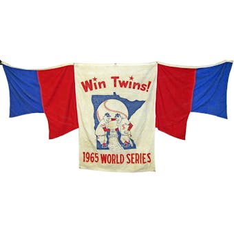 Minnesota Twins 1965 World Series Stadium Banner