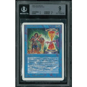 Magic the Gathering Unlimited Timetwister BGS 9 (9, 9.5, 9, 9)