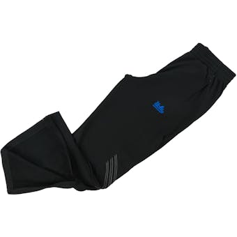UCLA Bruins Adidas Black ClimaWarm Pindot Performance Sweatpants (Adult Medium)