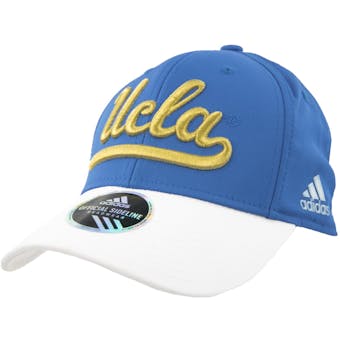 UCLA Bruins Adidas Blue Offical Sideline Flex Fit Hat