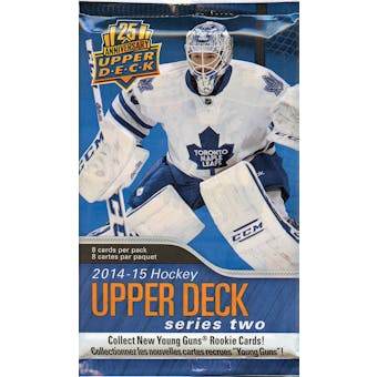 2014/15 Upper Deck Series 2 Hockey Retail Pack (Lot of 24)