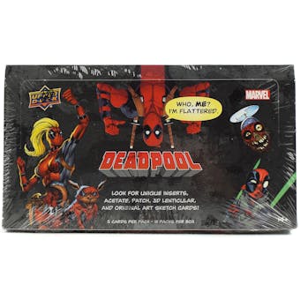 Marvel Deadpool Trading Cards Hobby Box (Upper Deck 2018)
