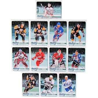 2013-14 Upper Deck Hockey Heroes Decade 1990's 12 Card Set