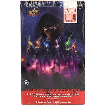 Marvel Annual Trading Cards Box (Upper Deck 2018/19)