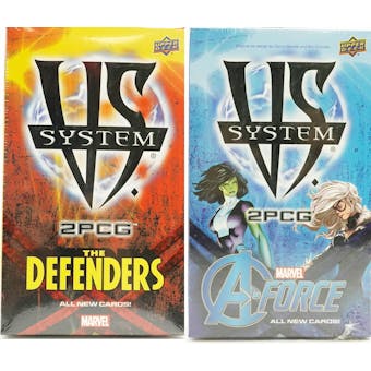 Vs System 2PCG: A-Force & the Defenders Expansions Combo (Upper Deck)