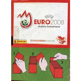 2008 Panini UEFA Euro Cup Soccer Sticker Box