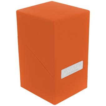 Ultimate Guard Monolith Deck Case 100+ Standard Size Orange