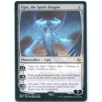 Magic the Gathering Promo Single Ugin, the Spirit Dragon Ugin's Fate Promo - SLIGHT PLAY (SP)