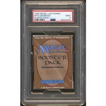 Magic the Gathering Unlimited Booster Pack PSA 9 - UNSEARCHED