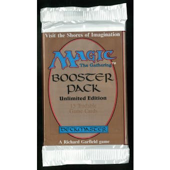 Magic the Gathering Unlimited Booster Pack - UNSEARCHED (very thick wrap) #4