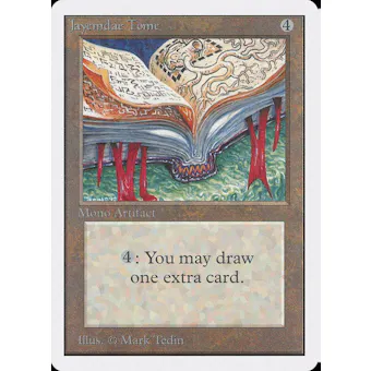 Magic the Gathering Unlimited Single Jayemdae Tome - NEAR MINT (NM)