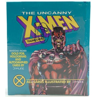 X-Men Series 1 (Uncanny X-Men) Wax Box (1992 Impel) - Magneto