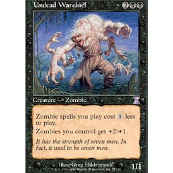 Magic the Gathering Time Spiral Single Undead Warchief Foil