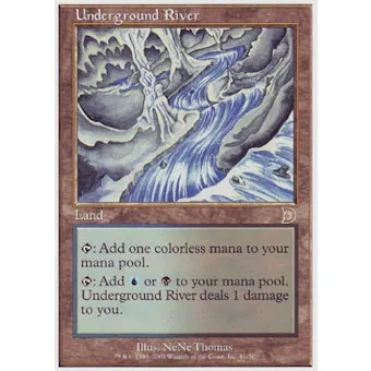 Magic the Gathering Deckmaster Single Underground River