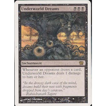 Magic the Gathering 8th Edition Single Underworld Dreams - SLIGHT PLAY (SP)