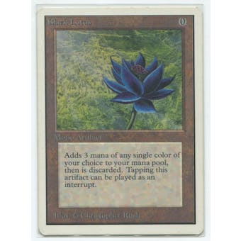 Magic the Gathering Unlimited Single Black Lotus - NEAR MINT MINUS (NM-)