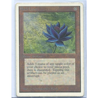 Magic the Gathering Unlimited Single Black Lotus - MODERATE PLAY (MP)