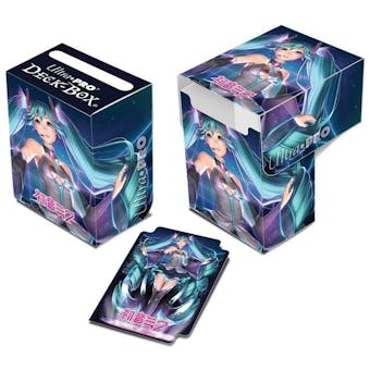 Ultra Pro Hatsune Miku: Hatsune Miku Deck Box 60ct Case