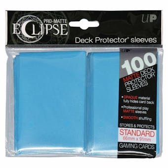 Ultra Pro Matte Eclipse Card Sleeves - Sky Blue (100 Ct.)