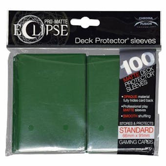 Ultra Pro Matte Eclipse Card Sleeves - Forest Green (100 Ct.)