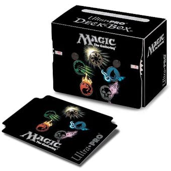 Ultra Pro Magic the Gathering Symbols Deck Box (w/ Life Counters) 60ct Case