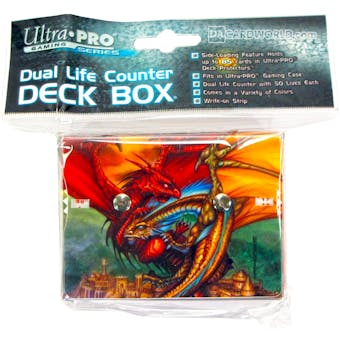 Ultra Pro Go For The Throat Deck Box with Dual Life Counter by Moore (60 Count Case)