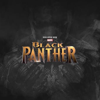 Marvel Black Panther Trading Cards Pack (Upper Deck 2018)