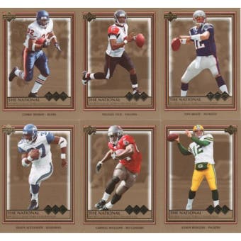 2006 Upper Deck National Exclusive Football Promo Set