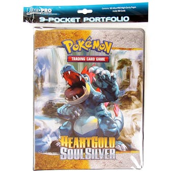 Ultra Pro Pokemon HeartGold SoulSilver 9-Pocket Portfolio (10 Pages)