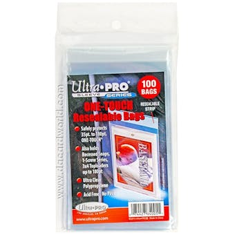 Ultra Pro One Touch Teambag Resealable Bags (100ct. Pack)
