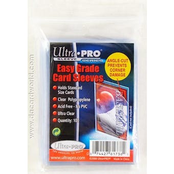 Ultra Pro Easy Grade Card Sleeves (100 count pack)