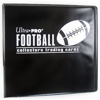 Ultra Pro 3" Black Football Card Collectors Album
