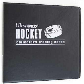 Ultra Pro 3" Black Hockey Card Collectors Album