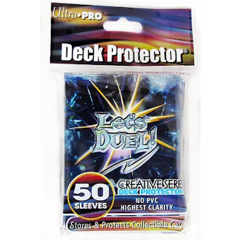Ultra Pro Creative Series Let's Duel Deck Protectors 50 Count Pack (Lot of 15)