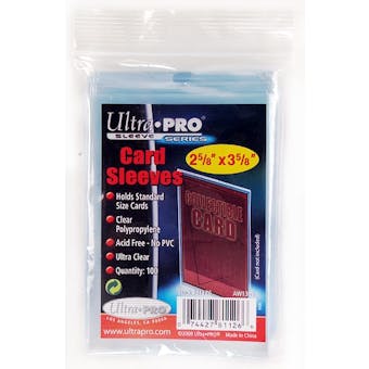 Ultra Pro Soft Card Sleeves 100 Count Pack (Lot of 10)